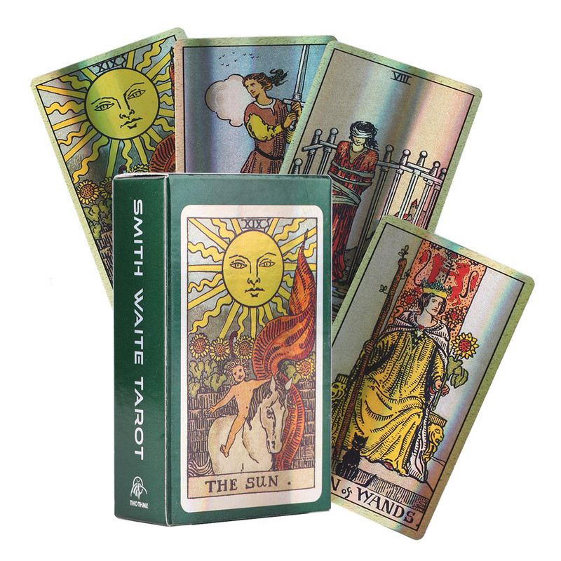 Tarot Jocuri de masă Jucării Oracle Divinație Profet Profeție Carte Poker Cadou Predicție Oracol Pânză de altar