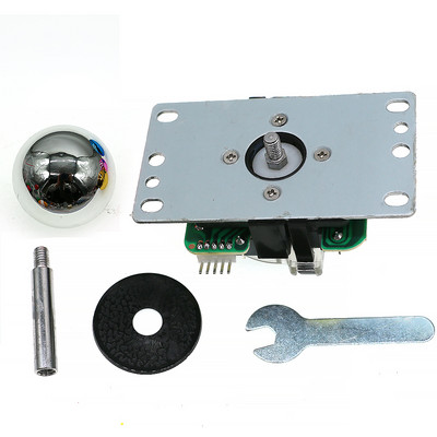 Másolja a Sanwa JLFD-TP-8YT levehető osztott tengelyű joystick 4-8 irányú 5 tűs arcade stick mini hordozható játékgép konzolhoz, barkácsolás