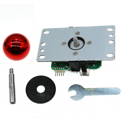 Másolja a Sanwa JLFD-TP-8YT levehető osztott tengelyű joystick 4-8 irányú 5 tűs arcade stick mini hordozható játékgép konzolhoz, barkácsolás