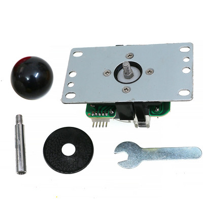 Másolja a Sanwa JLFD-TP-8YT levehető osztott tengelyű joystick 4-8 irányú 5 tűs arcade stick mini hordozható játékgép konzolhoz, barkácsolás