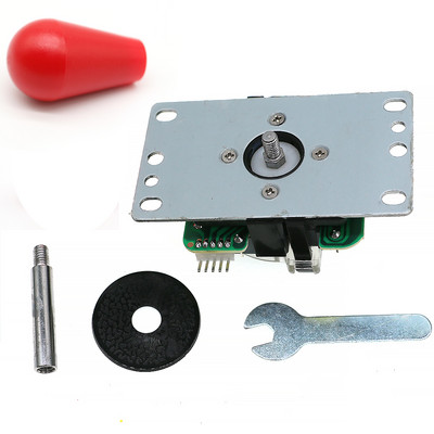 Másolja a Sanwa JLFD-TP-8YT levehető osztott tengelyű joystick 4-8 irányú 5 tűs arcade stick mini hordozható játékgép konzolhoz, barkácsolás