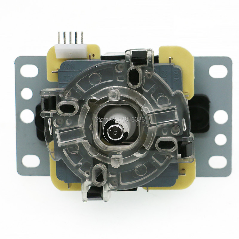 Másolja a Sanwa JLFD-TP-8YT levehető osztott tengelyű joystick 4-8 irányú 5 tűs arcade stick mini hordozható játékgép konzolhoz, barkácsolás