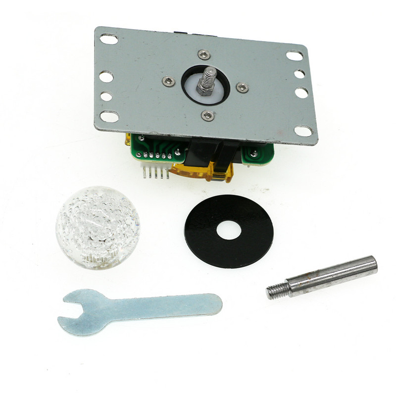 Másolja a Sanwa JLFD-TP-8YT levehető osztott tengelyű joystick 4-8 irányú 5 tűs arcade stick mini hordozható játékgép konzolhoz, barkácsolás