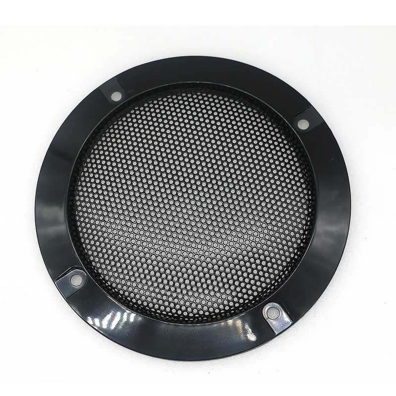 10 buc 4 inch 12 cm plasă de protecție pentru difuzor argintiu cu plasă de protecție neagră de fier DIY audio pentru jocuri arcade decorative