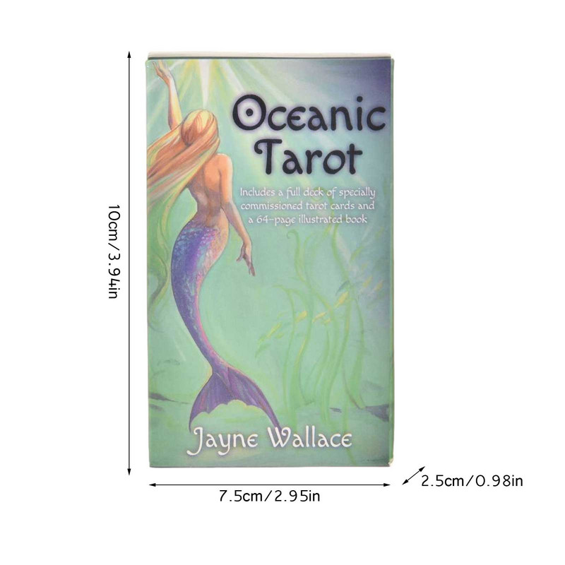 Океански карти Таро Аксесоари за гадаене на вещици Настолна игра за възрастни Детска парти игра