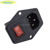 yinglucky jamma ON/OFF lüliti Toitejuhtme sisepistikuga pistikupesa Jamma mängusaalimasina IO lüliti kaitsmega