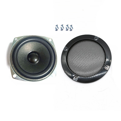 Difuzor pătrat de 3 inchi 4ohm 10W + Grilă difuzor + șuruburi de montare Consola de jocuri video Arcade Kit audio Accesorii DY