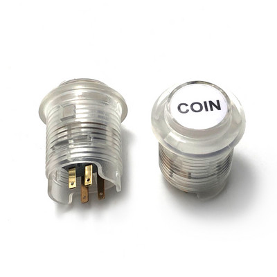 1 tk arkaad LED värvilised surunupud münt 1p2p funktsiooninupp 5v BL 2,8 mm valgustusega diy arcade masina jaoks