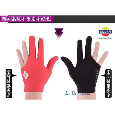 1Gb elpojošs snūkera cimds 3 pirkstu biljarda cimdi Snūkera šāvēji kreisās rokas augstas kvalitātes biljarda fitnesa piederumi