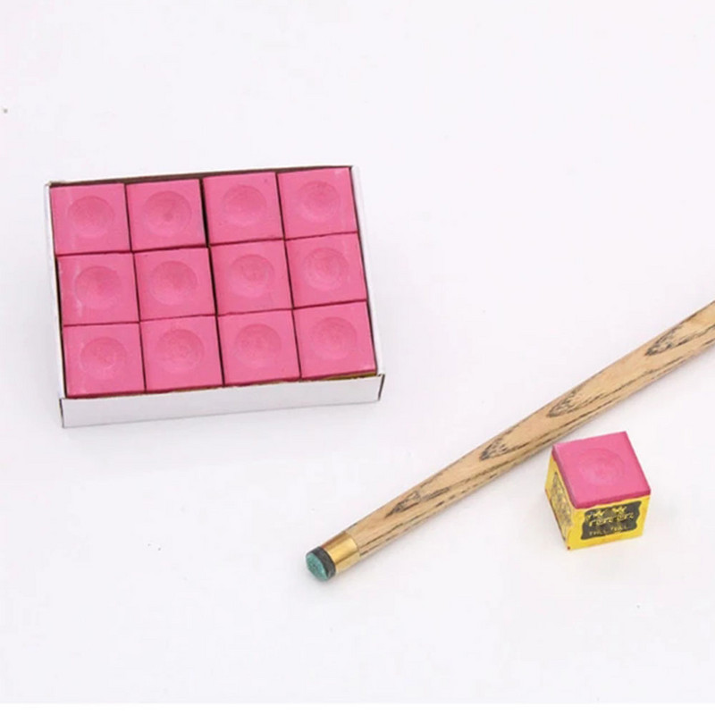 4 vnt. Pigūs biliardo snukerio lazdelės kreida biliardas neslystantis kreida patalpų sporto priedai