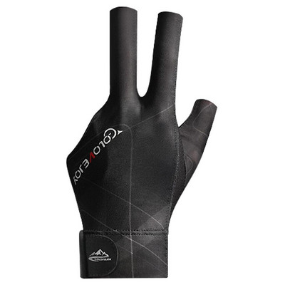 Neslidžios baseino šaudyklės atviros 3 pirštų pirštinės Biliardo pirštinės Profesionalios biliardo pirštinės Aukštos kokybės biliardo priedai