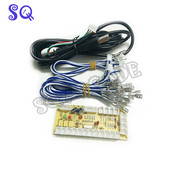 1 db 2 tűs nulla késleltetésű USB Encoder PC joystick gomb MAME Fight Stick vezérlőkhöz DIY Arcade Game Kit alkatrészek