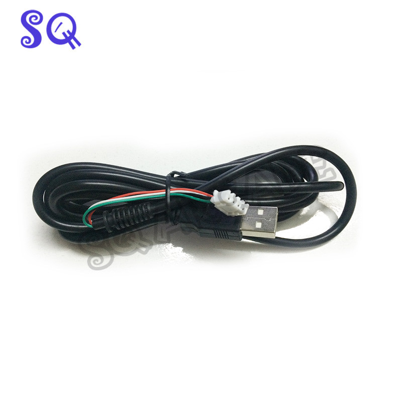 1 db 2 tűs nulla késleltetésű USB Encoder PC joystick gomb MAME Fight Stick vezérlőkhöz DIY Arcade Game Kit alkatrészek