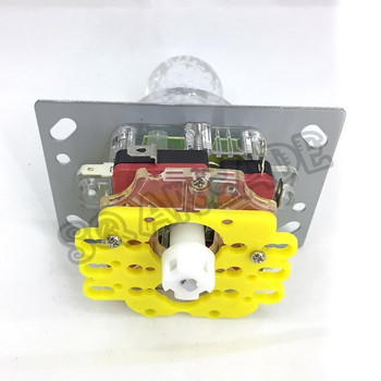 Γερανό μηχάνημα Joystick Πολύχρωμο φωτιζόμενο Arcade Stick Όμορφο 7 Χρώμα Αξεσουάρ μηχανήματος με νύχια που αναβοσβήνουν