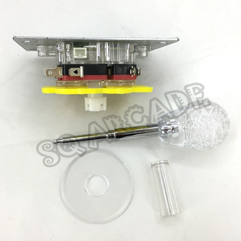 Joystick pentru mașină de macara Stick colorat pentru arcade iluminat cu LED-uri Accesorii frumoase pentru mașină cu gheare intermitente în 7 culori