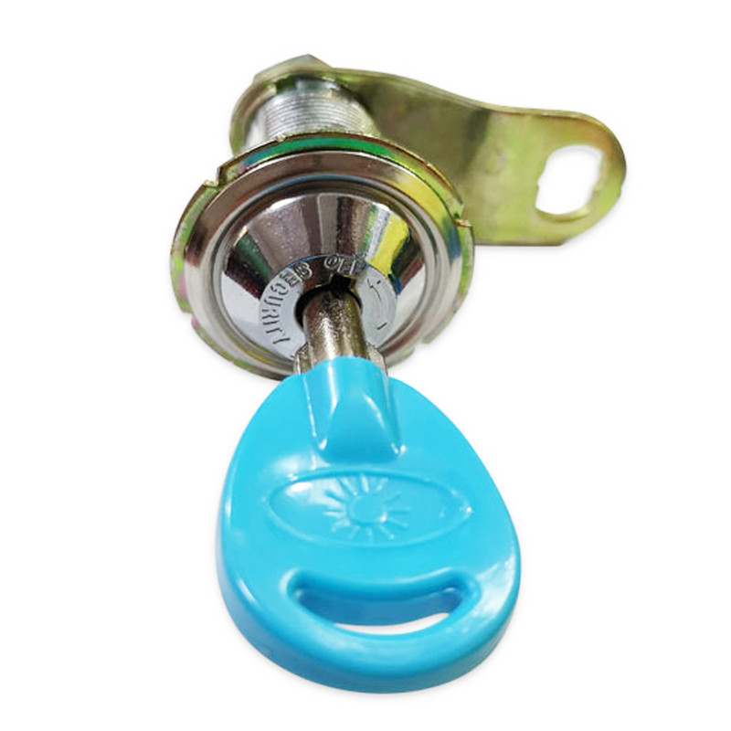 Cilindrinio tipo durų spyna su tuo pačiu numerio raktu geležinė / medinė spintelė Arkadinių žaidimų mašinų priedai „pasidaryk pats“