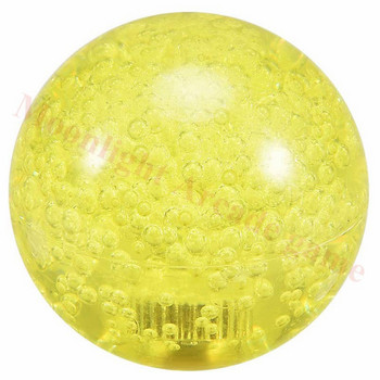35 мм джойстик с топка с горна дръжка Рокер с кръгла глава Аркадна игра Направи си сам части Резервни кристални розови жълти сини зелени бели 5 бр.