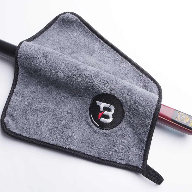 Többfunkciós biliárdtartozékok Nagyon puha mikroszálas, tartós medence snooker cue tisztító törülköző törülköző készlet karbantartó eszköz