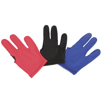 3 τεμ/6 τεμ. Γάντια Cue με 3 δάχτυλα Ελαστικά ανοιχτά γάντια πισίνας για αριστερά και δεξιά χέρια