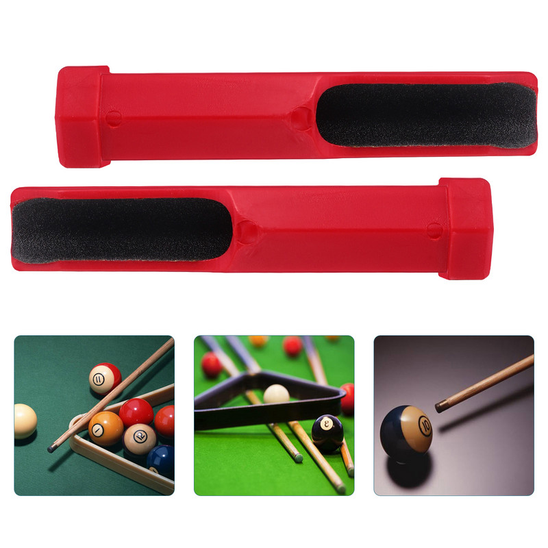 2 tk piljardibasseini otsiku tööriist Piljardibasseini otsiku kujundaja (punane)
