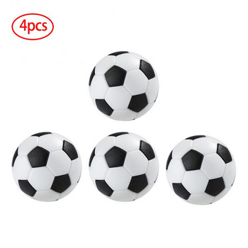 4 бр. 32 mm Football Fussball Soccerball Спортни подаръци Кръгли игри на закрито Футболна маса Футболна маса Пластмасова футболна топка Нова