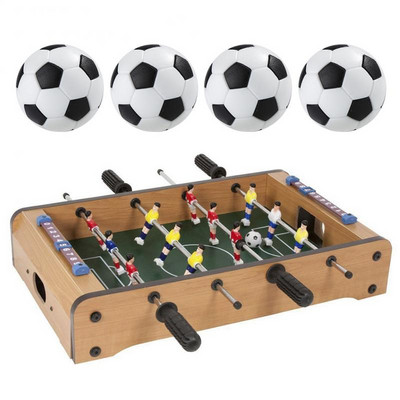 4 tk 32mm Jalgpall Fussball Jalgpall Spordikingitused Ring Sisemängud Jalgpall Laua Jalgpall Plastikust Jalgpall Uus