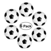 6kom stolnih lopti 32mm 36mm Mini Foosball Kicker Rezervni nogomet Igre u zatvorenom Fussball fleksibilna obučena opuštena djeca djeca djeca