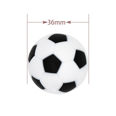 6kom stolnih lopti 32mm 36mm Mini Foosball Kicker Rezervni nogomet Igre u zatvorenom Fussball fleksibilna obučena opuštena djeca djeca djeca