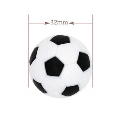6kom stolnih lopti 32mm 36mm Mini Foosball Kicker Rezervni nogomet Igre u zatvorenom Fussball fleksibilna obučena opuštena djeca djeca djeca