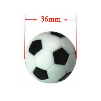 10 τεμάχια/παρτίδες Τραπέζι ποδοσφαίρου 36mm Μπάλες ποδοσφαίρου Μίνι Επιτραπέζιο παιχνίδι Αντικατάσταση αξεσουάρ μπάλας