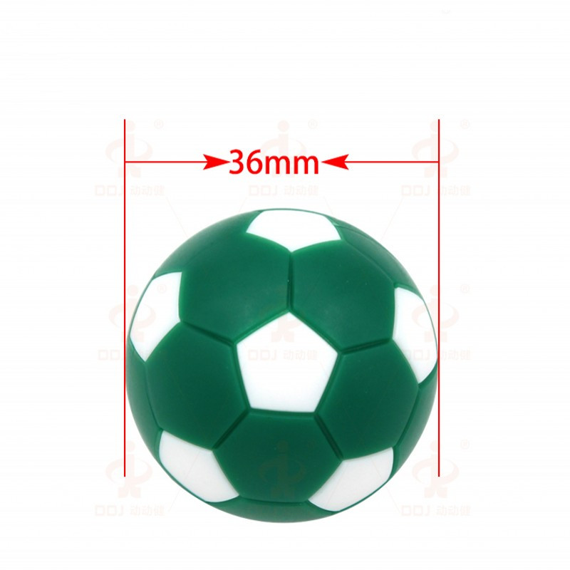 10 vienetų / partijų 36 mm futbolo stalo futbolo stalo kamuoliukai Mini stalo žaidimo kamuoliukų pakeitimo priedai