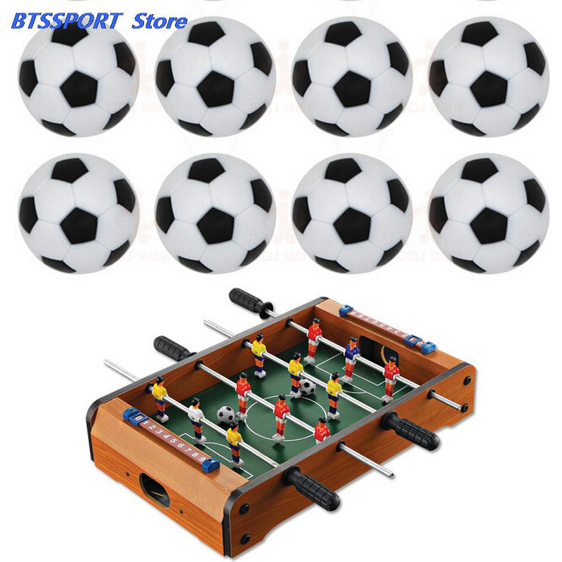 10 gab./komplekts, diametrs 32 mm, plastmasa, galda futbols, futbols, futbols, futbols, futbols.