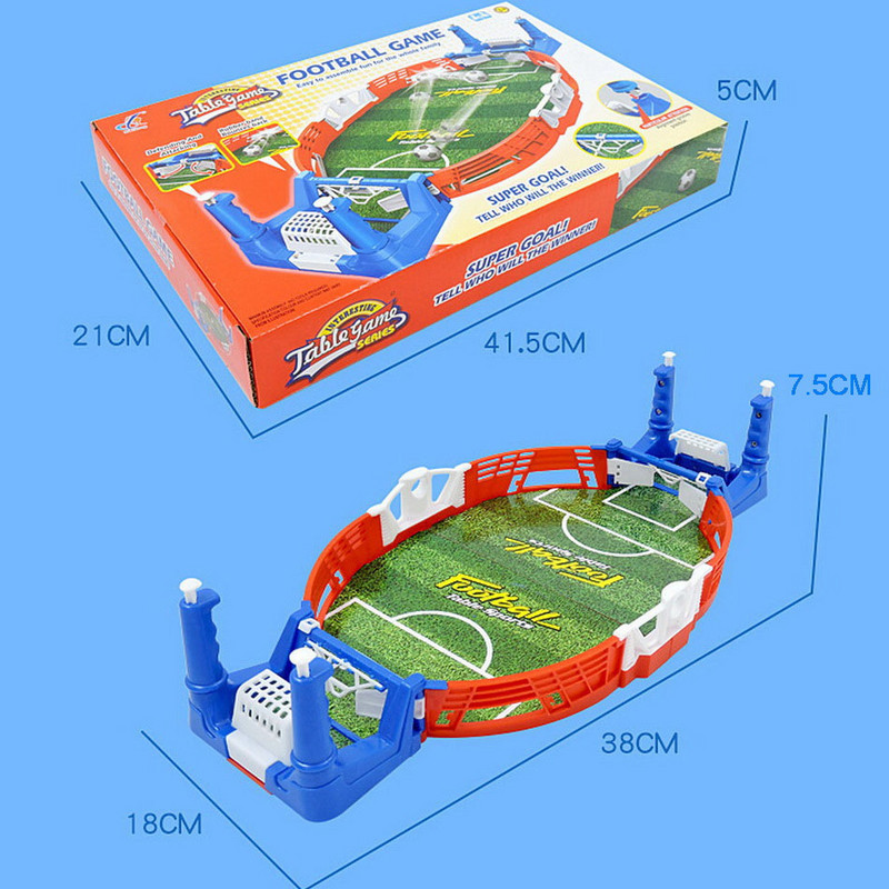Mini galda futbola galda spēļu komplekts Double Battle iekštelpu ballītes futbola spēles ar bumbām bērnu galda izglītojošas spēļu rotaļlietas