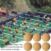 6/12 komada 36 mm pluta od punog drva Stolni nogomet Lopta za stolni nogomet Football Balle Baby Foot Fussball Stolni nogomet Babyfoot