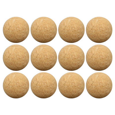 6/12 komada 36 mm pluta od punog drva Stolni nogomet Lopta za stolni nogomet Football Balle Baby Foot Fussball Stolni nogomet Babyfoot