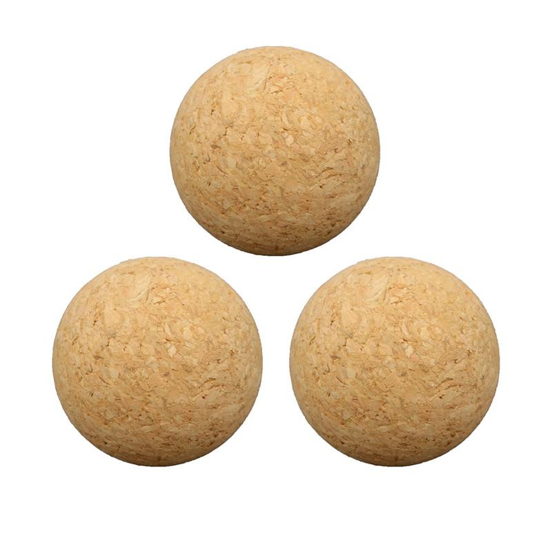 6/12 gab. 36 mm korķa masīvkoka Foosbola galda futbola bumba Futbola bumba Baby Foot Fussball Desktop Soccer Babyfoot