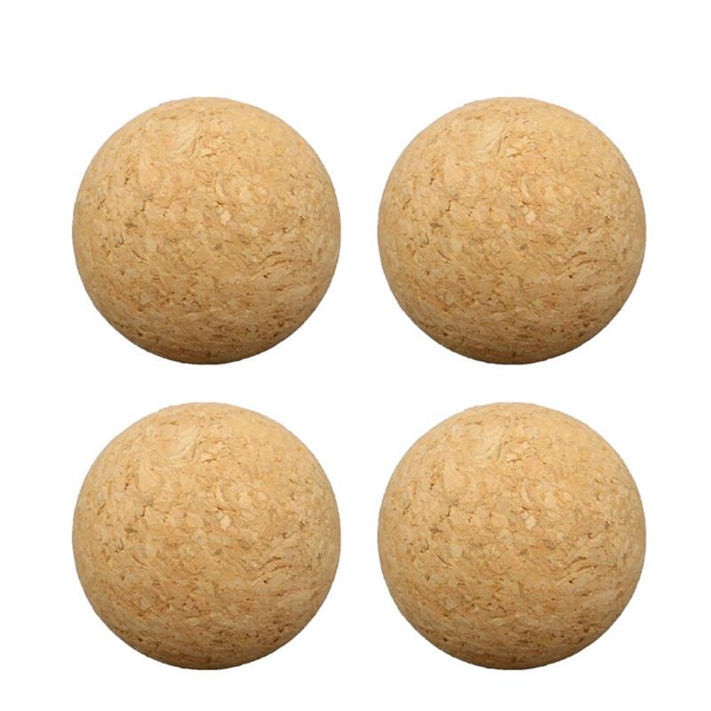 6/12 gab. 36 mm korķa masīvkoka Foosbola galda futbola bumba Futbola bumba Baby Foot Fussball Desktop Soccer Babyfoot