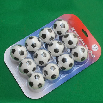12 τμχ Μπάλες ποδοσφαίρου Παιχνίδι ανώτερου υλικού Ελιγμός Εύκολη Δυνατότητα ομαδικής εργασίας Τυπικά τραπέζια ποδοσφαίρου Μίνι μπάλες ποδοσφαίρου για οικογένεια