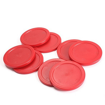 8 tk 63 mm Red Air Hoki laualitrid Puck Mallet Väravad Lapsed Lauamäng Peotööriistad Meelelahutus Aksessuaarid