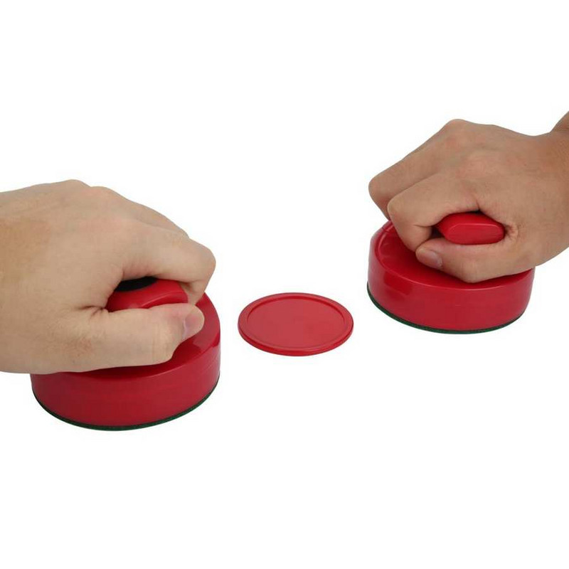 Gaisa hokeja stūmēji Gaisa hokeja ripas hokeja spēļu galds 94mm slīdņu stūmēju komplekts ar 4 ripām hokeja piederumiem