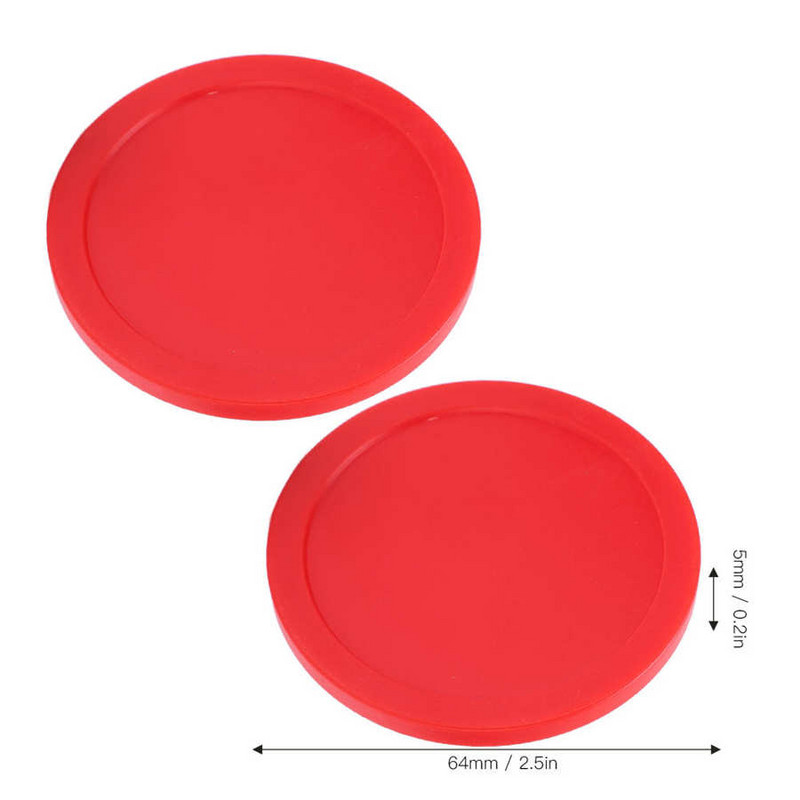 Gaisa hokeja stūmēji Gaisa hokeja ripas hokeja spēļu galds 94mm slīdņu stūmēju komplekts ar 4 ripām hokeja piederumiem