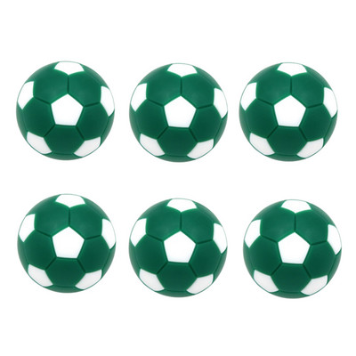 6 tk jalgpalli/jalgpallimängu lauajalgpallipallid täiskasvanutele, lastele siseruumides kasutatavad peremänguasjad – värvivalik