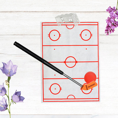 Spēle Hokejs tualetes ripas dēlis, treniņš vannas istabas rotaļlietu palīgierīču komplekts, mini bērniem, stīgu galds, katapults, laists, zaļš iekštelpās