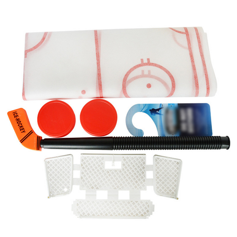 Spēle Hokejs tualetes ripas dēlis, treniņš vannas istabas rotaļlietu palīgierīču komplekts, mini bērniem, stīgu galds, katapults, laists, zaļš iekštelpās