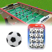 12kom zabavnih lopti za stolni nogomet ABS Nogometne lopte Igračka Nosiva Fadeless School Carnival Reward Mini nogometne lopte