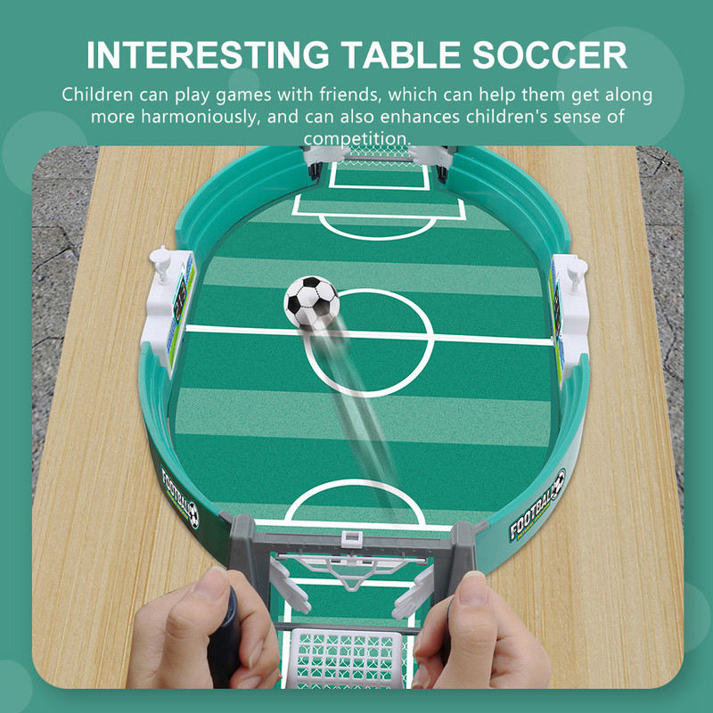 Galda futbols Bērnu galda futbola spēle Divvietīga galda futbola galda vēdera spēle mini futbols galda spēle iekštelpu bērniem