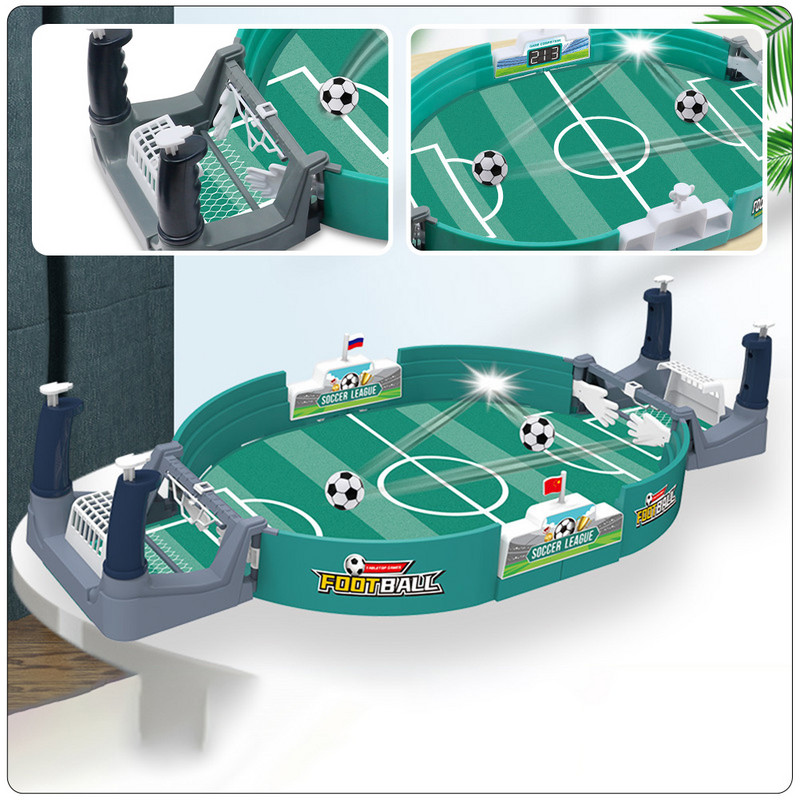 Galda futbols Bērnu galda futbola spēle Divvietīga galda futbola galda vēdera spēle mini futbols galda spēle iekštelpu bērniem