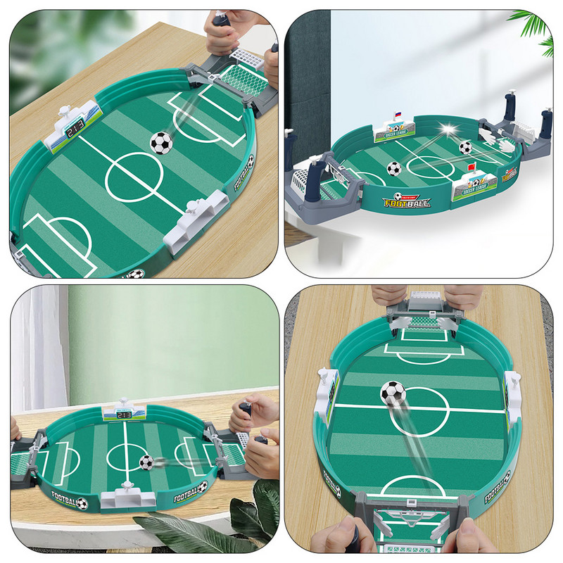 Galda futbols Bērnu galda futbola spēle Divvietīga galda futbola galda vēdera spēle mini futbols galda spēle iekštelpu bērniem