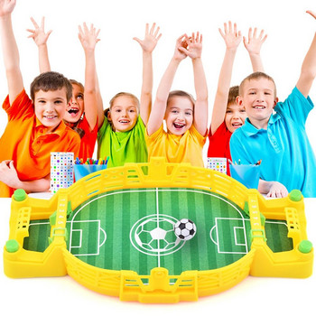 Мини футболна дъска Table Top Football Board Match Family Game Kit Безопасни, здрави настолни футболни играчки за деца Празнични играчки