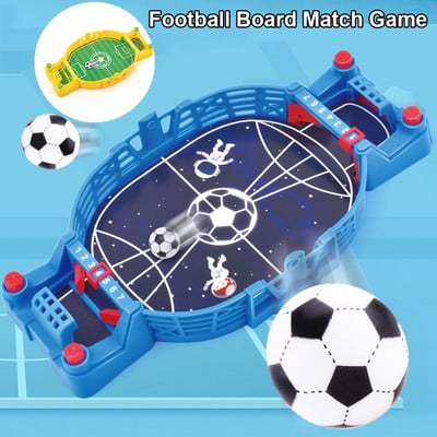 Мини футболна дъска Table Top Football Board Match Family Game Kit Безопасни, здрави настолни футболни играчки за деца Празнични играчки